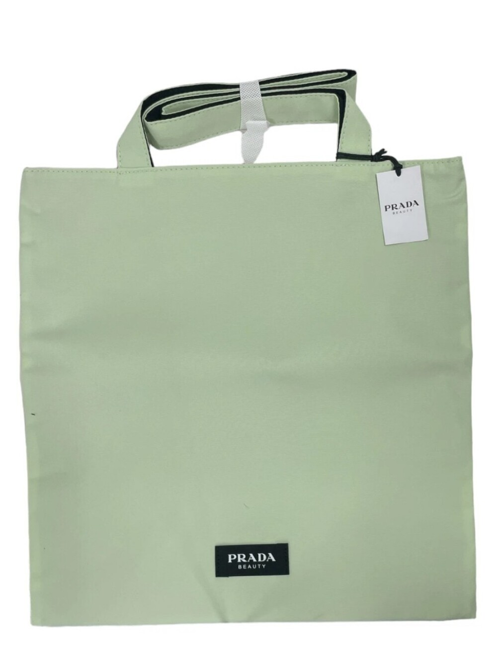 Prada Beauty Two-Tone Reversible Tote Bag And Zip Pouch ... NEW - Picture 4 of 4